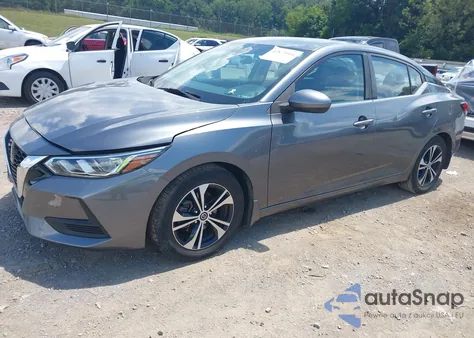 2021 Nissan Sentra Sv Xtronic Cvt from USA, damaged, VIN 3N1AB8CV8MY222126